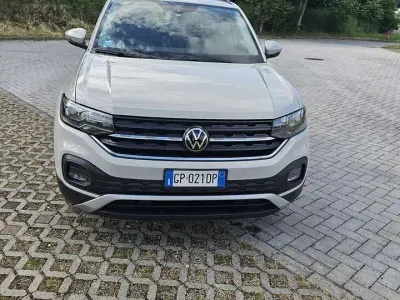 Usata VW T-Cross Style 110 CV (80 kW) 2023 Bianco/6u  ascot grey SUV