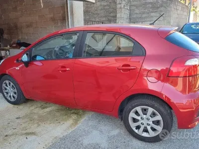 Usata Kia Rio 75 CV (55 kW) 2016 Rosso Utilitaria