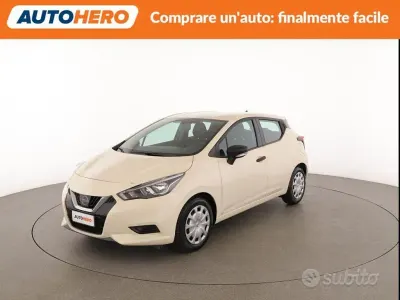 Usata Nissan Micra Visia+ 71 CV (52 kW) 2018 Beige Utilitaria