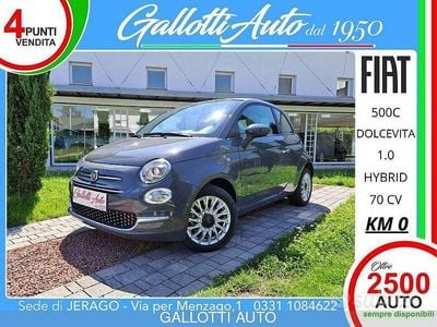 Usata Fiat 500C Dolcevita 2021 Grigio Cabrio