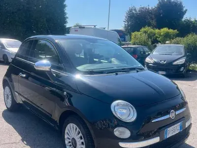 Begagnad Fiat 500 Pop 69 HK (50 kW) 2009 Svart Cab