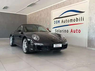 Usata Porsche 911 Carrera Cabriolet 325 CV (239 kW) 2008 Nero Cabrio