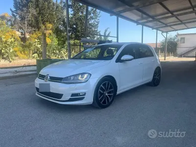 Usata VW Golf VII 150 CV (110 kW) 2013 Bianco Berlina