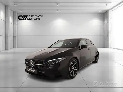 Usata Mercedes A200 AMG Line Premium Plus 150 CV (110 kW) 2023 Nero Berlina