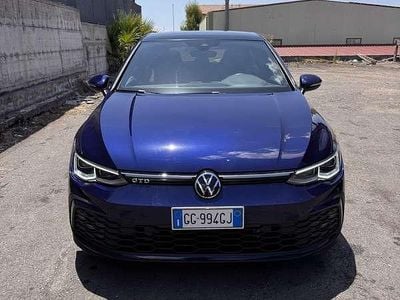 Usata VW Golf VIII GTD 200 CV (147 kW) 2021 Blu/azzurro Berlina
