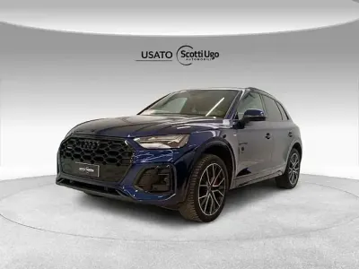 Usata Audi Q5 S-line plus 204 CV (150 kW) 2022 Blu SUV