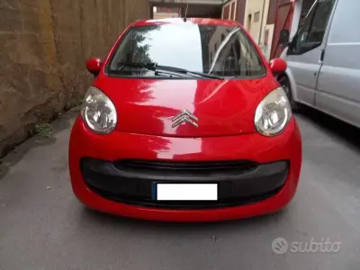Usata Citroën C1 68 CV (50 kW) 2007 Rosso Utilitaria