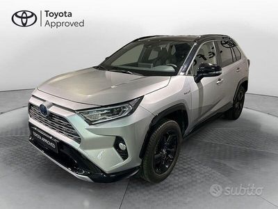 Usata Toyota RAV4 Hybrid Style 222 CV (163 kW) 2022 Grigio SUV