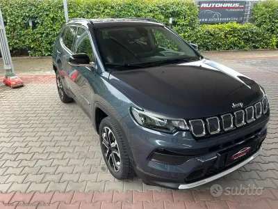 Usata Jeep Compass Limited 131 CV (96 kW) 2021 Blu SUV