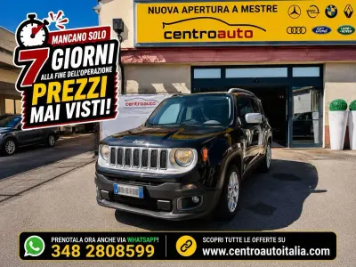 Usata Jeep Renegade Longitude 120 CV (88 kW) 2015 Nero SUV