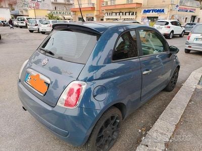 Usata Fiat 500 Lounge 85 CV (62 kW) 2012 Blu Berlina