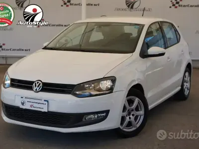 Usata VW Polo Comfortline 90 CV (66 kW) 2011 Bianco Utilitaria