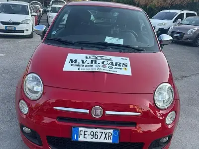 Usata Fiat 500 Sport 69 CV (50 kW) 2013 Rosso Utilitaria