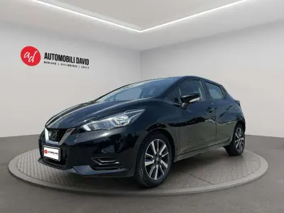 Usata Nissan Micra Acenta 90 CV (66 kW) 2018 Nero Utilitaria