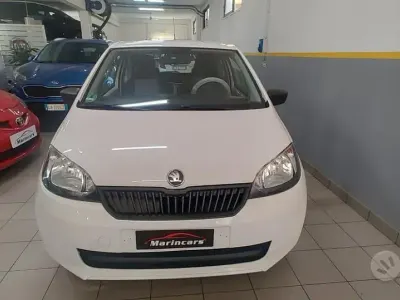 Usata Skoda Citigo Active 60 CV (44 kW) 2012 Bianco Utilitaria