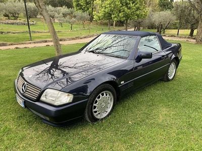 Usata Mercedes SL280 193 CV (141 kW) 1994 Blu/azzurro Cabrio