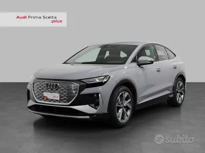 Usata Audi Q4 Sportback e-tron S-Line 210 kW (286 CV) 2024 Grigio SUV