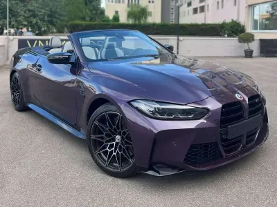 Usata BMW M4 Cabriolet Competition Edition 510 CV (375 kW) 2022 Violett daytona Cabrio