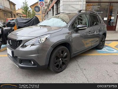 Usata Peugeot 2008 GT-line 120 CV (88 kW) 2018 Grigio SUV
