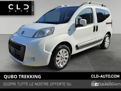 Usata Fiat Qubo Trekking 95 CV (69 kW) 2014 Bianco Monovolume