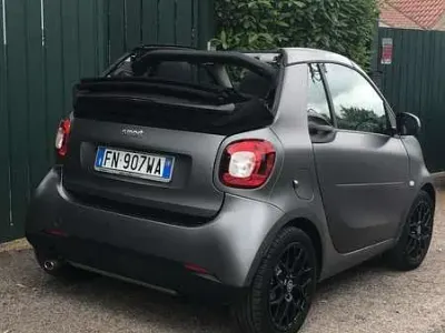 Usata Smart ForTwo Cabrio Passion 71 CV (52 kW) 2018 Grigio Cabrio