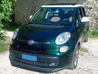 Usata Fiat 500L Living 84 CV (61 kW) 2013 Verde Monovolume