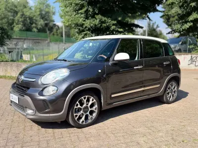 Usata Fiat 500L Trekking 105 CV (77 kW) 2014 Argento Monovolume