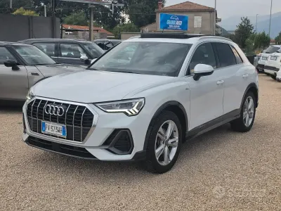 Usata Audi Q3 S-Line 150 CV (110 kW) 2019 Bianco SUV