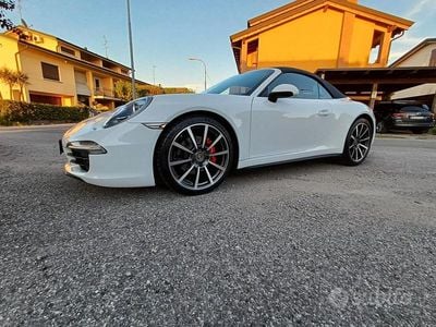 Usata Porsche 911 Carrera 4 Cabriolet 350 CV (257 kW) 2013 Bianco Cabrio