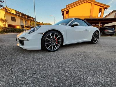 Usata Porsche 911 Carrera 4 Cabriolet 2013 Bianco Cabrio