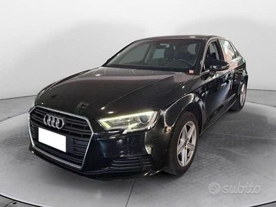 Usata Audi A3 150 CV (110 kW) 2017 Nero Berlina