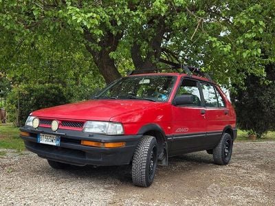 Usado Subaru Justy 68 CV (50 kW) 1989 Rojo Utilitario
