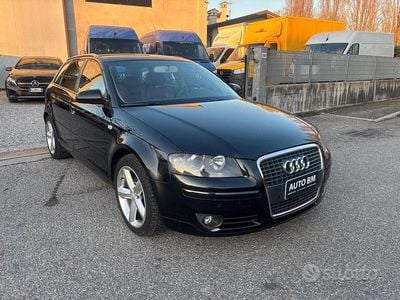 Usata Audi A3 Ambiente 140 CV (102 kW) 2005 Nero Utilitaria