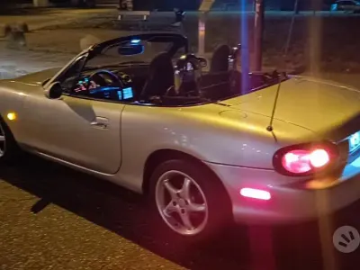 Usata Mazda MX5 110 CV (80 kW) 2002 Grigio Cabrio