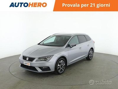 Usata Seat Leon ST Business 115 CV (84 kW) 2019 Grigio Station wagon