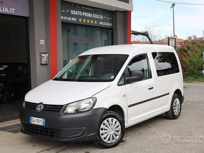 Usata VW Caddy 102 CV (75 kW) 2014 Bianco Monovolume