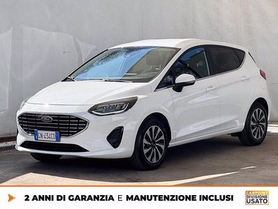 Usata Ford Fiesta Titanium 75 CV (55 kW) 2023 Bianco Utilitaria