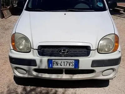 Usata Hyundai Atos 59 CV (43 kW) 2003 Bianco Utilitaria