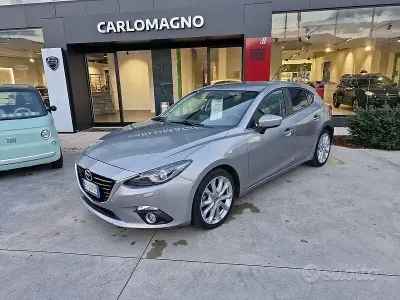 Usata Mazda 3 Exceed 150 CV (110 kW) 2014 Blu/azzurro Berlina