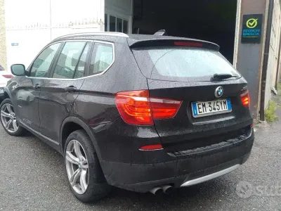 Usata BMW X3 258 CV (189 kW) 2012 Nero SUV