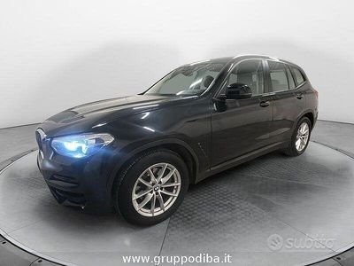 Usata BMW X3 Advantage 190 CV (139 kW) 2018 Nero SUV