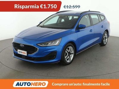 Begagnad Ford Focus Business Edition 120 HK (88 kW) 2022 Blå Kombi