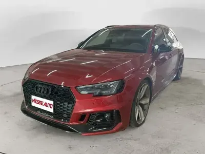 Usata Audi RS4 Ambiente 450 CV (330 kW) 2019 Rosso Station wagon