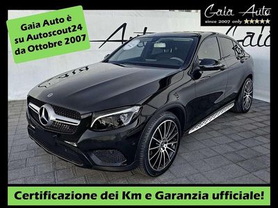 Usata Mercedes GLC250 AMG 211 CV (155 kW) 2017 Nero Coupé