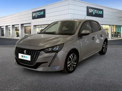 Usata Peugeot 208 Allure 101 CV (74 kW) 2021 Grigio Utilitaria
