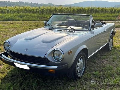 Usata Fiat 124 Spider 1986 Grigio Cabrio