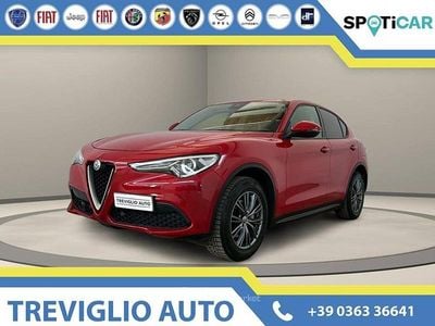 Usata Alfa Romeo Stelvio Business 190 CV (139 kW) 2019 Rosso / pastello SUV