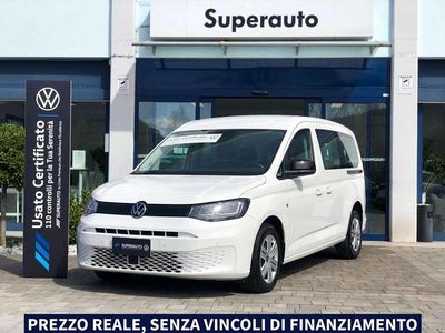 Usata VW Caddy Maxi 122 CV (89 kW) 2024 Pure white Monovolume