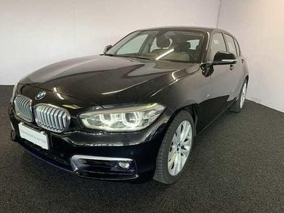 Usata BMW 118 Efficient Dynamics 150 CV (110 kW) 2017 Nero Utilitaria
