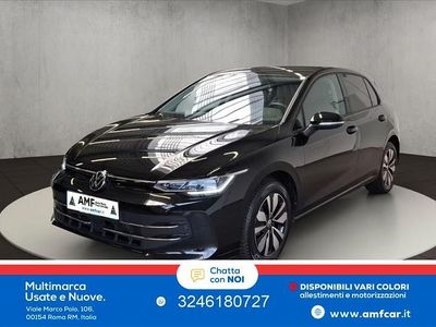 Usata VW Golf VIII R-line 150 CV (110 kW) 2024 Nero Berlina